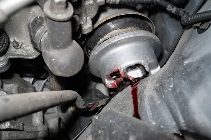 Leaking hydraulic engine mount for Engine Mounting Service in Qatar